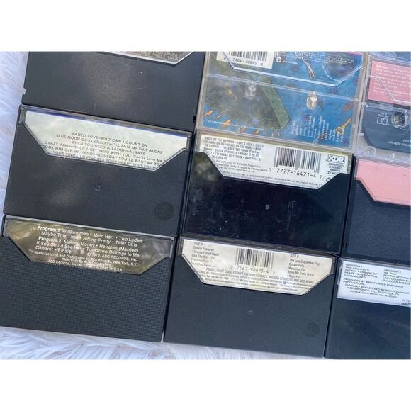 Set of 12 Vintage Female Music Artist 70’s 80’s 90”s Cassette Tapes Bundle Deal - Picture 10 of 14